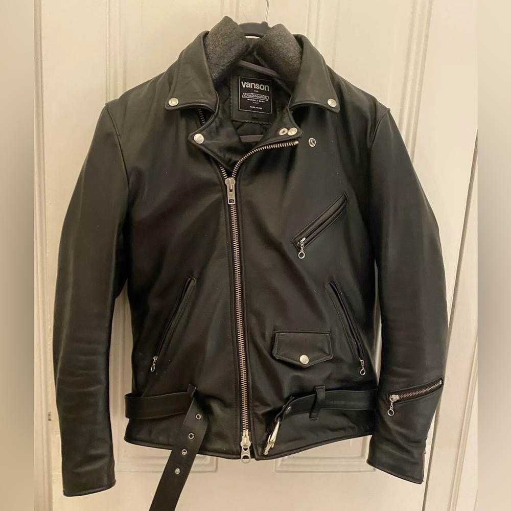 Vanson X Butterscotch LBC Thruxton Large